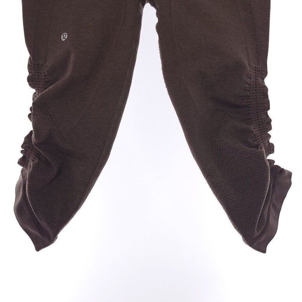 Lululemon Capri Solid Brown Athletic Active Leggi… - image 4